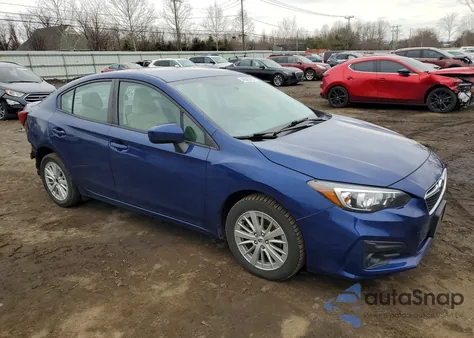 2018 Subaru Impreza Premium from USA, damaged, VIN 4S3GKAB6XJ3621617